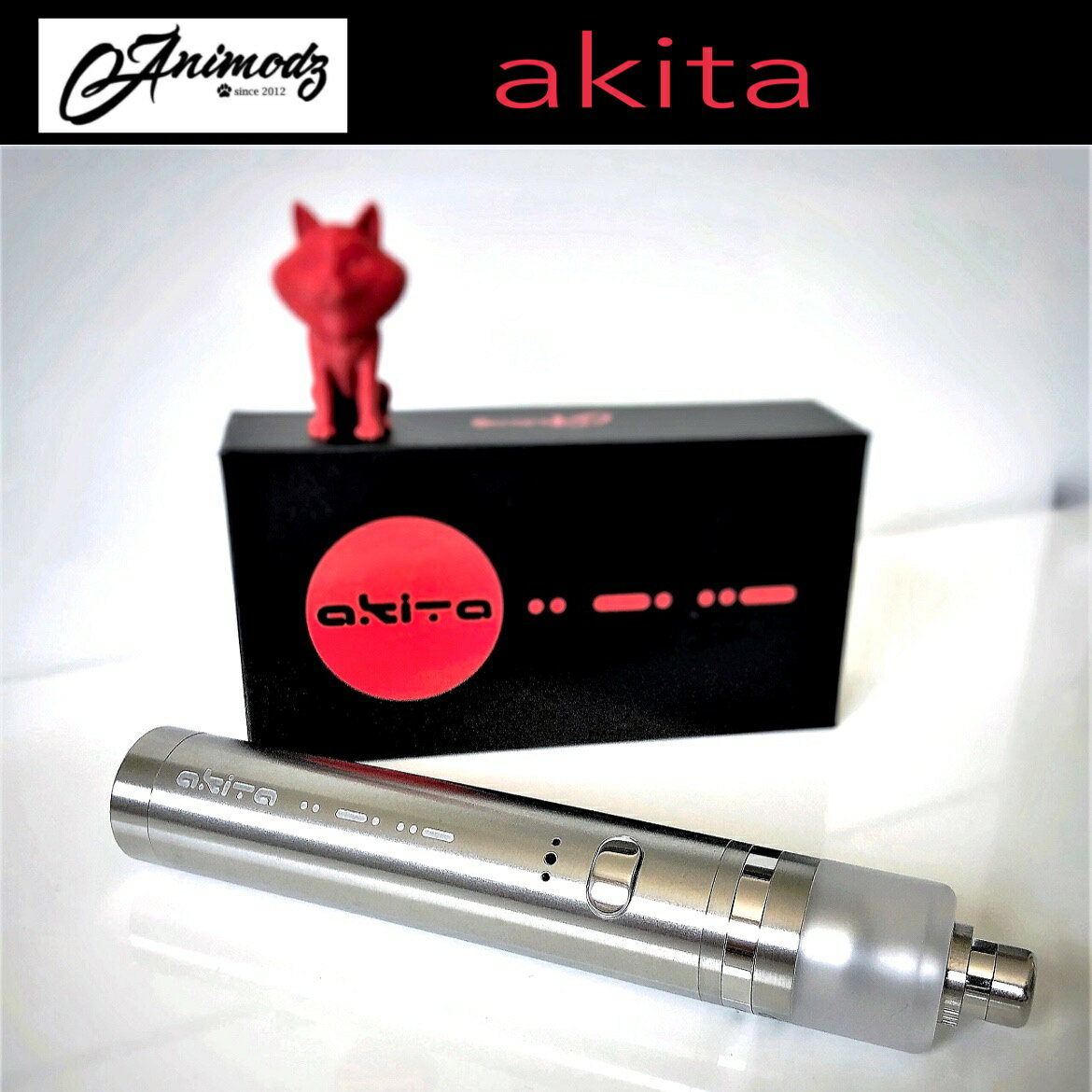 Animodz akita 22mm mod アニモッズ アキタ メカニカル モッド 電子タバコ vape　フランス