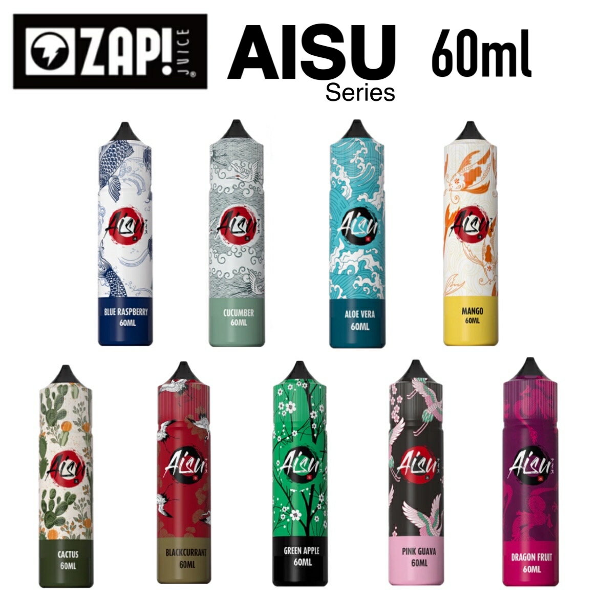 ̵ZAP Juice 60ml Ƽե졼СAloe VelaۡCucumberۡMangoۡGreen Apple...