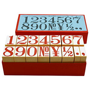 シャチハタ スタンプ 柄付ゴム印 数字セット 特大号 印面35×24ミリ TEN-02