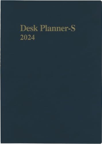 博文館新社 博文館 手帳 2024年 B5 ウィークリー デスクプランナー スピン付き 紺 No.129 (2024年 1月始まり)