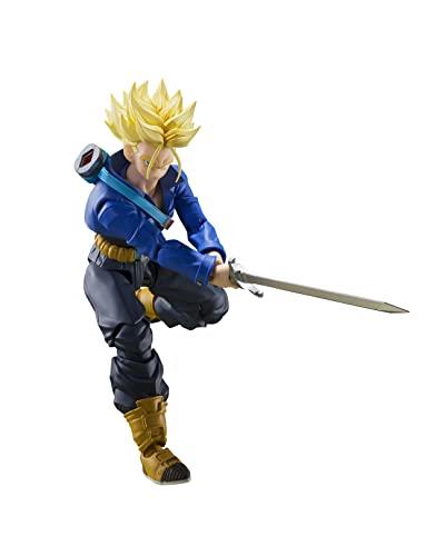 BANDAI SPIRITS(バンダイ スピリッツ) S.H.フィギュアーツ ドラゴンボールZ スーパーサイヤ人トランクス-未来から来た少年- 約140mm PVC ABS製 塗装済み可動フィギュア