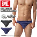 【10％OFFクーポン】【期間限定20％OFFセール】B.V.D. ビキニ「ミニマルボーダー」 BVD ブリーフメンズインナー 下着 肌着 アンダーウェア gr182g