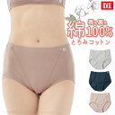 【期間限定20％OFFセール】BVD レディース 綿100% とろみコットン スタンダードショーツ (M/L) 女性 下着 パンツ インナーウェア アンダーウェア BLRT12