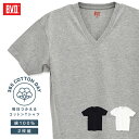 【10%OFFクーポン配布】2枚セット B.V.D. 綿100%天竺 PACK Vネック半袖Tシャツ 無地 メンズ インナーシャツ 下着 肌着 アンダーウェア