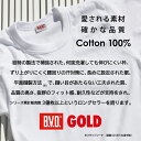 【期間限定20％OFFセール】2枚組セット！B.V.D. GOLD 丸首半袖シャツ S,M,L BVD 綿100％ インナーシャツ メンズ下着 肌着 無地 白シャツ g013-2p コットン 2