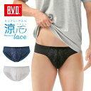 【50%の確率で最大100%ポイントバック】BVD 涼パンレース ハイカットビキニ ブリーフ ムレにくい 吸水速乾 メッシュ M/L/LL メンズ 下着 アンダーウェア パンツ 男性 SUZU-PAN スズパン RT194