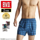 【10%OFFクーポン配布】【期間限定20%OFFセール】2枚組 B.V.D. NEW STANDARD トランクス/メンズインナー/ 下着 肌着【綿100%】...