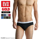 【300円OFFクーポン】B.V.D. GOLD カラービキニブリーフ 綿100％ タイ製 メンズ アンダーウェア 男性 下着 肌着 g031 コットン パンツ