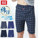 【50%の確率で最大100%ポイントバック】【期間限定30%OFFセール】B.V.D. 綿涼 ロングトランクス(前あき) 綿100% パナマ織り スズテコ BV...