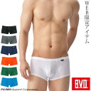 ボクサーパンツ メンズ（予算3000円以内） 【最大150円OFFクーポン】【期間限定10％OFFセール】WEB限定 BVD インゴム ショートボクサーパンツ ローライズ/メンズインナー/アンダーウェア 男性 下着 rt542