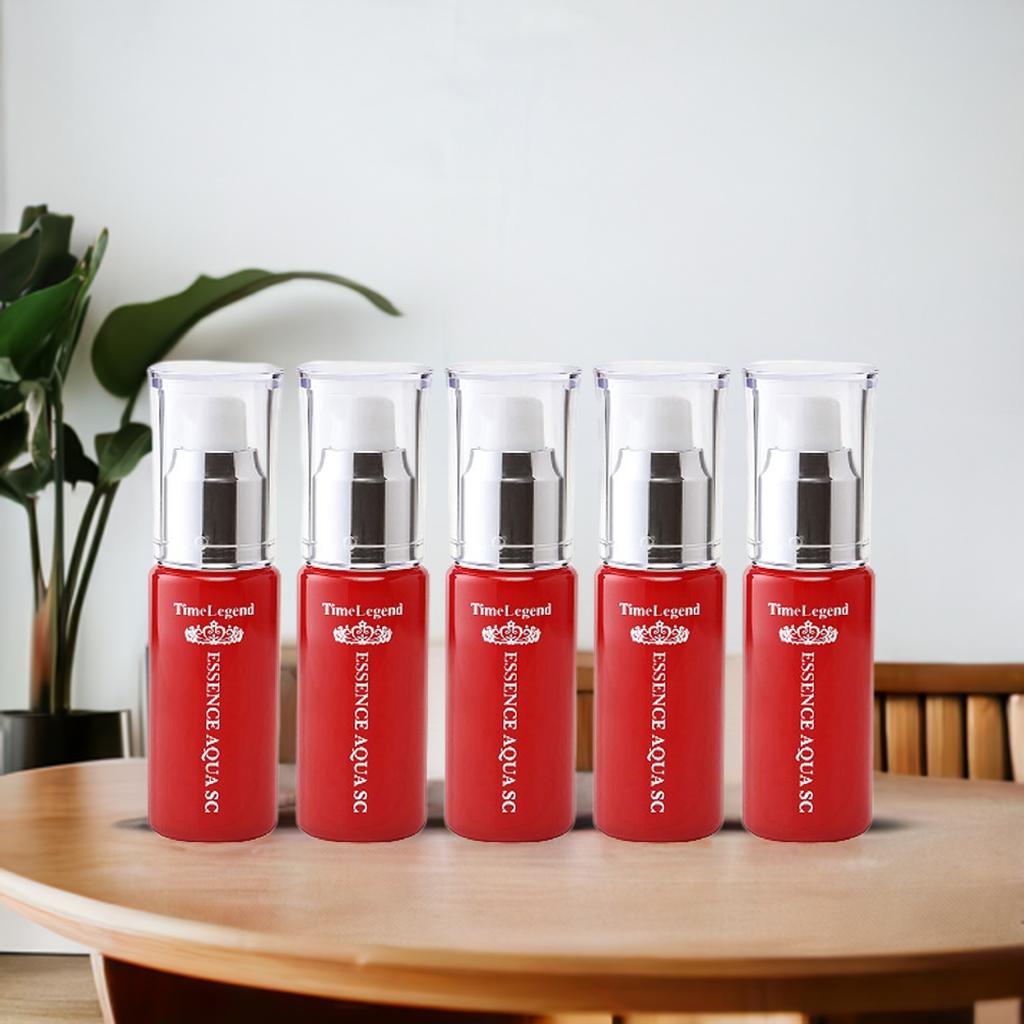 【5本セット 10%OFF】タイムレジェンド エッセンスアクアSC 45mL 美容液 フラーレン アスタキサンチン 化粧品 セラミド ビタミンC誘導体 コエンザ...
