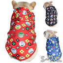 【ワンコインSALE】フレンチブルドッグ 服 フレブル 秋 冬 パーカー トレーナー 中型犬 小型犬 ブルー 黒 レッド ペットウェア 服 半袖Tシャツ 犬 い...