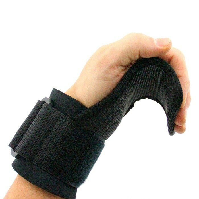 送料無料 パワーグリップ トレーニンググリップ 握力をサポート 握力補助 滑り止め 手首ガード デッドリフト 筋肉を追い込む リストラップ 男女兼用 左右セット...