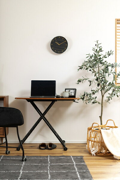 Rakuten - 東谷 昇降テーブル W90×D55×H11.5-70cm ブラウン プリント化粧繊維版 ポリエステル塗装(鏡面仕上) スチール(粉体塗装) 組立折りたたみ式 昇降機能 PT-530BR