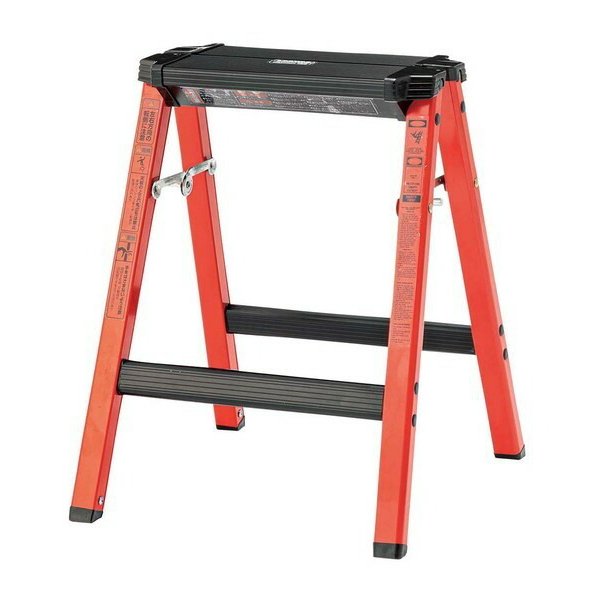 東谷 ステップスツール H W36×D39×H45 ブルー/レッド/イエロー PC-706 [3]