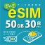 eSIMǡʪΤϤʤ᡼ˤ  eSIM 50GB/30 ץڥ e-SIM ǡ̿ docomo MVNO  4G/LTEб Ĺ esim eSIMбѡ