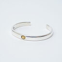 ビルウォールレザー bwl BWL 正規取扱販売店 メンズ ジュエリー シルバーアクセ アメリカ製 マリブ BWL Smooth C-Cross w/ 18K gold Cross (YG, RG)スムースCクロスw/18Kゴールドクロス/バングル/ユ二セックス/クロス/K18 ギフト プレゼント
