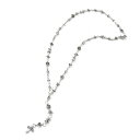 ビルウォールレザー bwl BWL 正規取扱販売店 メンズ ジュエリー シルバーアクセ アメリカ製 マリブ BWL SMALL CROSS / MULTI LINK w/CROSS FAUB 29" ギフト プレゼント