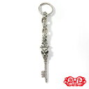 ビルウォールレザー bwl BWL 正規取扱販売店 メンズ ジュエリー シルバーアクセ アメリカ製 マリブ BWL HALF SKULL KEY w/ IMMO...