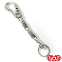 【BWL正規取扱販売店】Bill Wall Leather ビルウォールレザー 送料無料/あす楽 BWL FISH HOOK CLIP w/ U-JOINT w/ 2 GRAFFITI LINKS KEY CHAIN #as made　フィッシュフッククリップ w/Uジョイント w/2グラフィティリンクスキーチェーン/シルバーアクセサリー