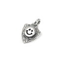 ビルウォールレザー bwl BWL 正規取扱販売店 メンズ ジュエリー シルバーアクセ アメリカ製 マリブ グラフィティ シールド ハッピーフェイス ペンダント Graffiti Shield Happy Face DT648 ドッグタグ ペンダント ギフト プレゼント