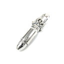 ビルウォールレザー bwl BWL 正規取扱販売店 メンズ ジュエリー シルバーアクセ アメリカ製 マリブ BWL Bullet (Medium) バレット(ミディアム) ペンダント シルバーアクセサリー 銃弾 弾丸 ギフト プレゼント