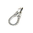 ビルウォールレザー bwl BWL 正規取扱販売店 メンズ ジュエリー シルバーアクセ アメリカ製 マリブ BWL Horseshoe (Large)ホースシューペンダント (ラージ) シルバーアクセサリー 馬蹄 ホースシュー ギフト プレゼント