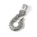 ビルウォールレザー bwl BWL 正規取扱販売店 メンズ ジュエリー シルバーアクセ アメリカ製 マリブ BWL Graffiti Large Fish Hook　グラフィティ ラージフィッシュフック 釣り針 シルバーアクセサリー ギフト プレゼント