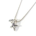 ビルウォールレザー bwl BWL 正規取扱販売店 メンズ ジュエリー シルバーアクセ アメリカ製 マリブ BWL SHOOTING STAR w STONE (Birthday Stone) シューティングスター w ストーンペンダントシルバーアクセサリー 星 スター ギフト プレゼント