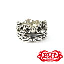ビルウォールレザー bwl BWL 正規取扱販売店 メンズ ジュエリー シルバーアクセ アメリカ製 マリブ BWL CROWN WAVE クラウンウエーブリング...