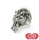 ビルウォールレザー bwl BWL 正規取扱販売店 メンズ ジュエリー シルバーアクセ アメリカ製 マリブ BWL HORSE RING ホースリング/シルバー...