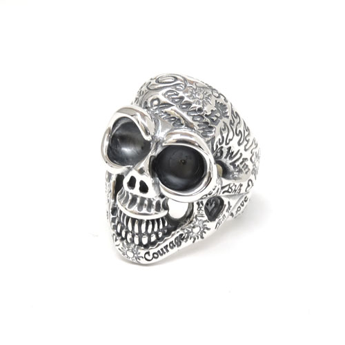 ビルウォールレザー bwl BWL 正規取扱販売店 メンズ ジュエリー シルバーアクセ アメリカ製 マリブ BWL Graffiti Master Skull (Med) グラフィティマスタースカルミディアム　スカル　骸骨 ギフト プレゼント