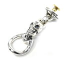 ビルウォールレザー bwl BWL 正規取扱販売店 メンズ ジュエリー シルバーアクセ アメリカ製 マリブ BWL WALLET RING/VINTAGE SKULL ウォレットリング/ヴィンテージスカル/ビンテージスカル/スカル/骸骨 ギフト プレゼント