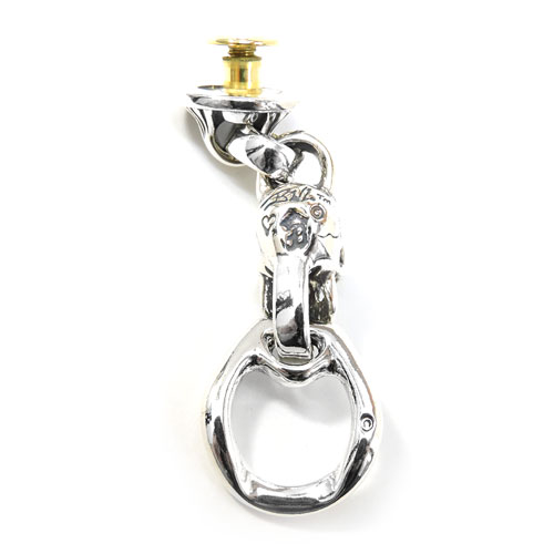ビルウォールレザー bwl BWL 正規取扱販売店 メンズ ジュエリー シルバーアクセ アメリカ製 マリブ BWL WALLET RING/VINTAGE SKULL ウォレットリング/ヴィンテージスカル/ビンテージスカル/スカル/骸骨 ギフト プレゼントの商品画像 2