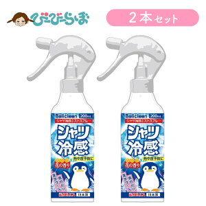 2本セット 熱中対策 衣類用 冷感スプレー 優雅な花の香り 200ml べリクリーン 【 ひんやりスプレー 熱中症予防 農作業 子供 熱中症対策 グッズ 工事現場 屋外 暑さ対策 猛暑対策 冷感 涼感 スプレー ひんやりグッズ 睡眠 寝る時 服 日本製 シャツ 】