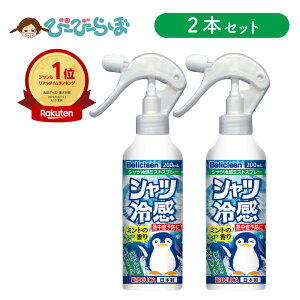 熱中対策 衣類用 冷感スプレー ミント 香り 2本セット 200ml べリクリーン 【 ハッカ メントール 冷感ミスト ひんやりスプレー ひんやり スプレー 消臭剤 シャツ 熱中症予防 農作業 子供 熱中症対策 屋外 冷感 涼感 清涼感 布団 暑さ対策 猛暑対策 グッズ 日本製 服 】