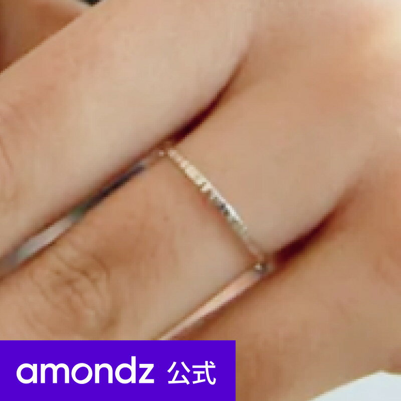 K14 14金 リング 指輪 レイヤード K14 14金 K14 プレーン スリム フラット リング 14K Plain Slim Flat Ring a14 amondz