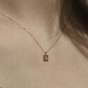 10金 | K10 エクリュ フレーム ネックレス | 10K Ecru Frame Necklace | A'coll | amondz
