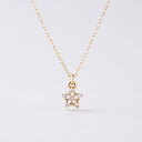 10金 | K10 プチ ダイヤ スター ネックレス | 10K Petit Diamond Star Necklace | A'coll | amondz(4)