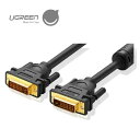 UGREEN DVIケーブル ディスプレイケーブル オス-オス 3m DVI-D 24+1 デュアルリンクケーブル 新品 1年保証 DV101 TH UG(2)