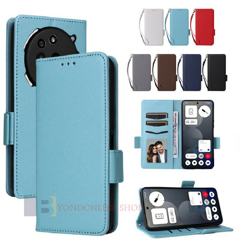 Rakuten - ナッシング フォン3a lite ケース 手帳型 財布型 スタンド機能 カード収納 Nothing Phone (3a) カバー 耐衝撃 TPU&PUレザー おしゃれ 汚れ防止 実用 全面保護 Nothing Phone (3a) Pro ケース ストラップ付き 手帳型 カバー CASE ストラップ付き 手帳型カバー