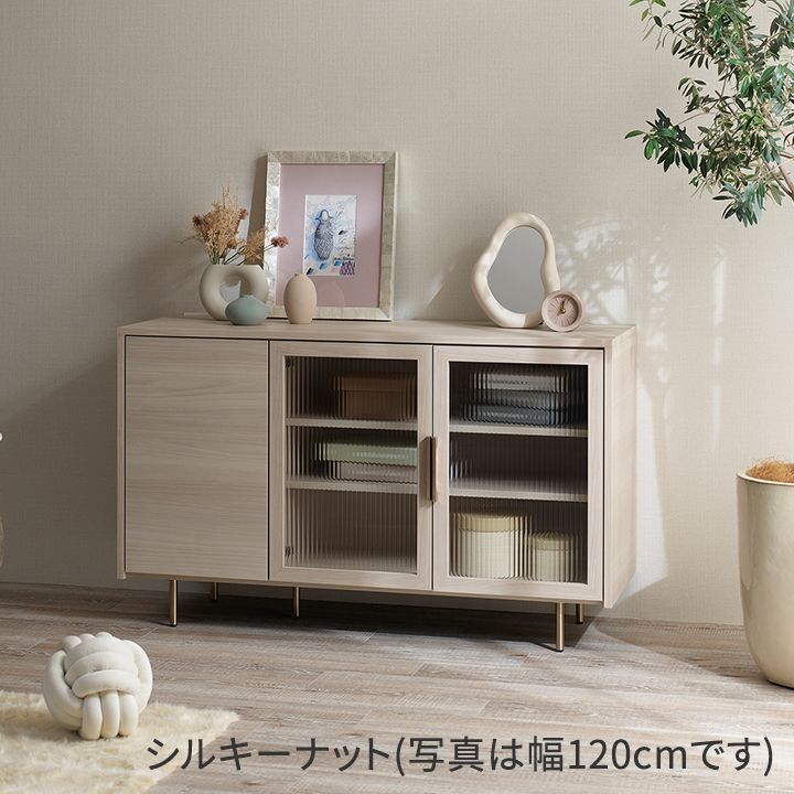 パモウナ キャビネット 幅160cm 開き扉 NW ナチュラル ジャパンディ ブラウン ベージュ 木目 完成品 脚付 収納 国産 おしゃれ シンプル リビングボード 収納棚 棚 コンセント付き テレビボード サイドボード 寝室 ダイニング リビング 北欧 送料無料 納品日指定可能 3