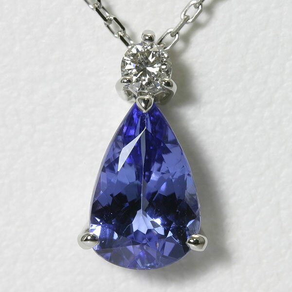 1Jbg ^UiCg v`ilbNX Ίӕʏt yz 嗱 fB[X yAVFCv hbv y_glbNX 12 a 1ct tanzanite pear shape necklace