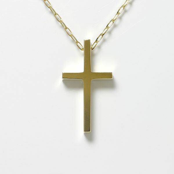 クロス ネックレス k18 ゴールド 【送料無料】金無垢 メンズ レディース ペンダント 18k gold Cross 男性 女性 十字架 18金 華奢 ネックレス 小さめ クロス シンプル