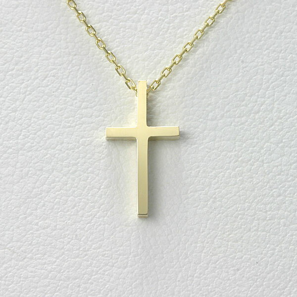 クロス ネックレス k18 ゴールド 【送料無料】金無垢 メンズ レディース ペンダント 18k gold Cross 男性 女性 十字架 18金 華奢 ネックレス 小さめ クロス シンプル