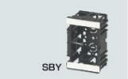 未来工業 SBY深型スライドボックス1ケ用(ケーブル配線用スイッチボックス)