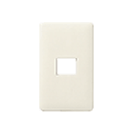 Rakuten - Panasonicフルカラーモダン大型プレート1コ用WN8001W（ミルキーホワイト）