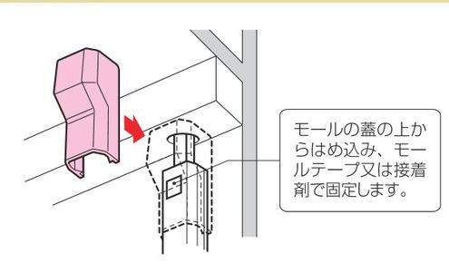 未来工業 MLC-3J プラモール付属品コーナージョイント（ベージュ）1個