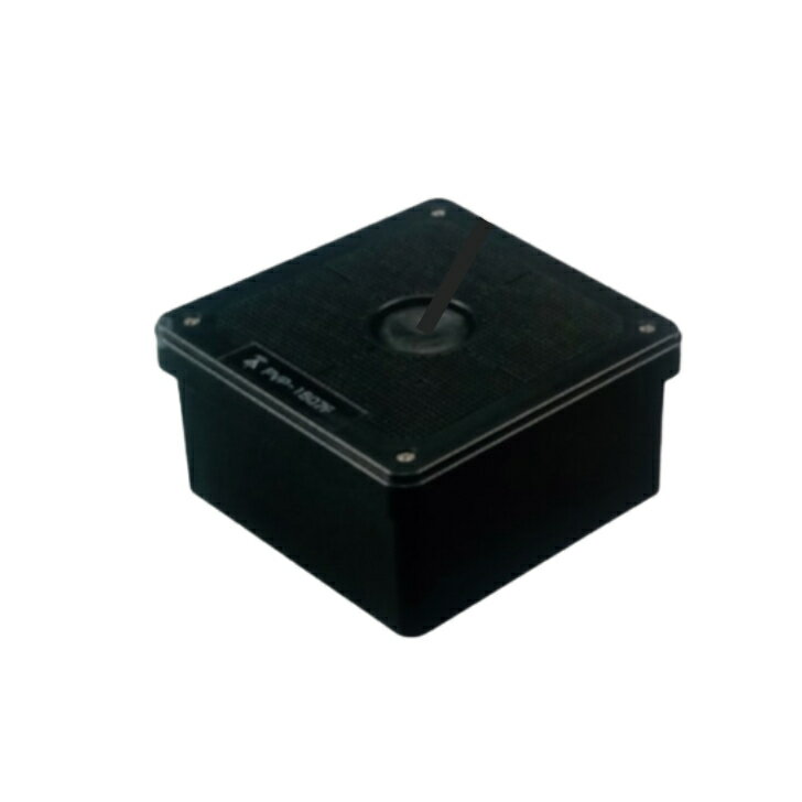 未来工業 PVP-1507FK プールボックス（取付自在蓋）（ブラック）