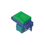 パナソニック NR3160GL情報モジュラジャック（CAT5E）(埋込型）［LAN］表示付（グリーン）